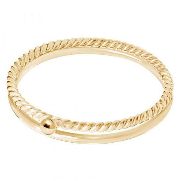 A BREND | Charla 18K Gold Plated Ring Maat 19